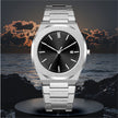 Mens Watch With Calendar Waterproof Quartz Wristwatch