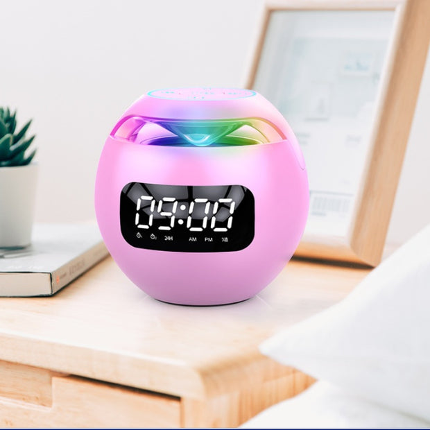 Home Clock Small Subwoofer Bluetooth Speaker