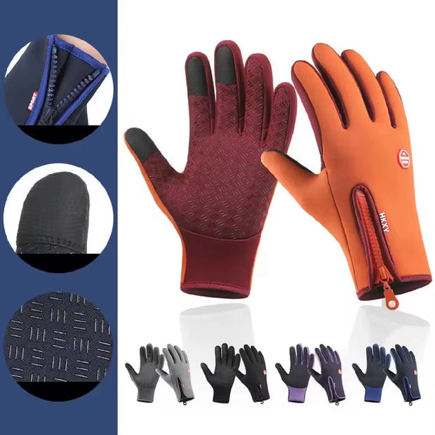 Stay Warm and Connected: Waterproof Touchscreen Gloves for Outdoor Adventures