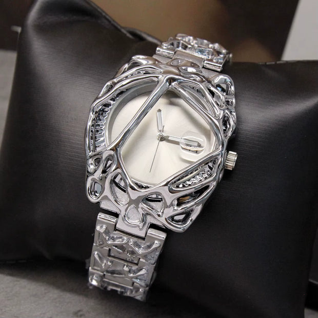 Discover the Stylish Alabaster Vine Watch: A Retro Y2K Limited Edition Timepiece for the Modern Man