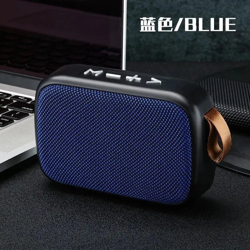 Portable Wireless Mini Subwoofer Speaker - Perfect for Outdoor Adventures and Home Use