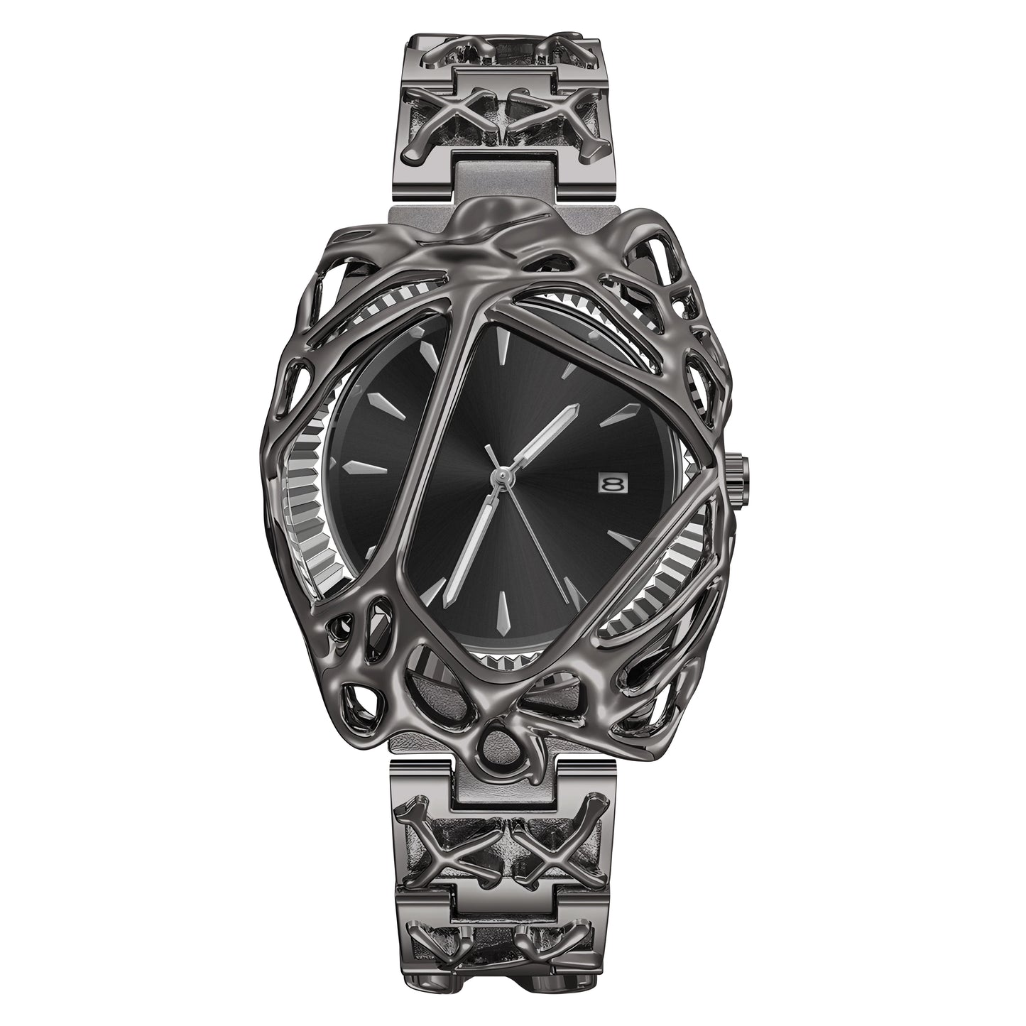 Discover the Stylish Alabaster Vine Watch: A Retro Y2K Limited Edition Timepiece for the Modern Man