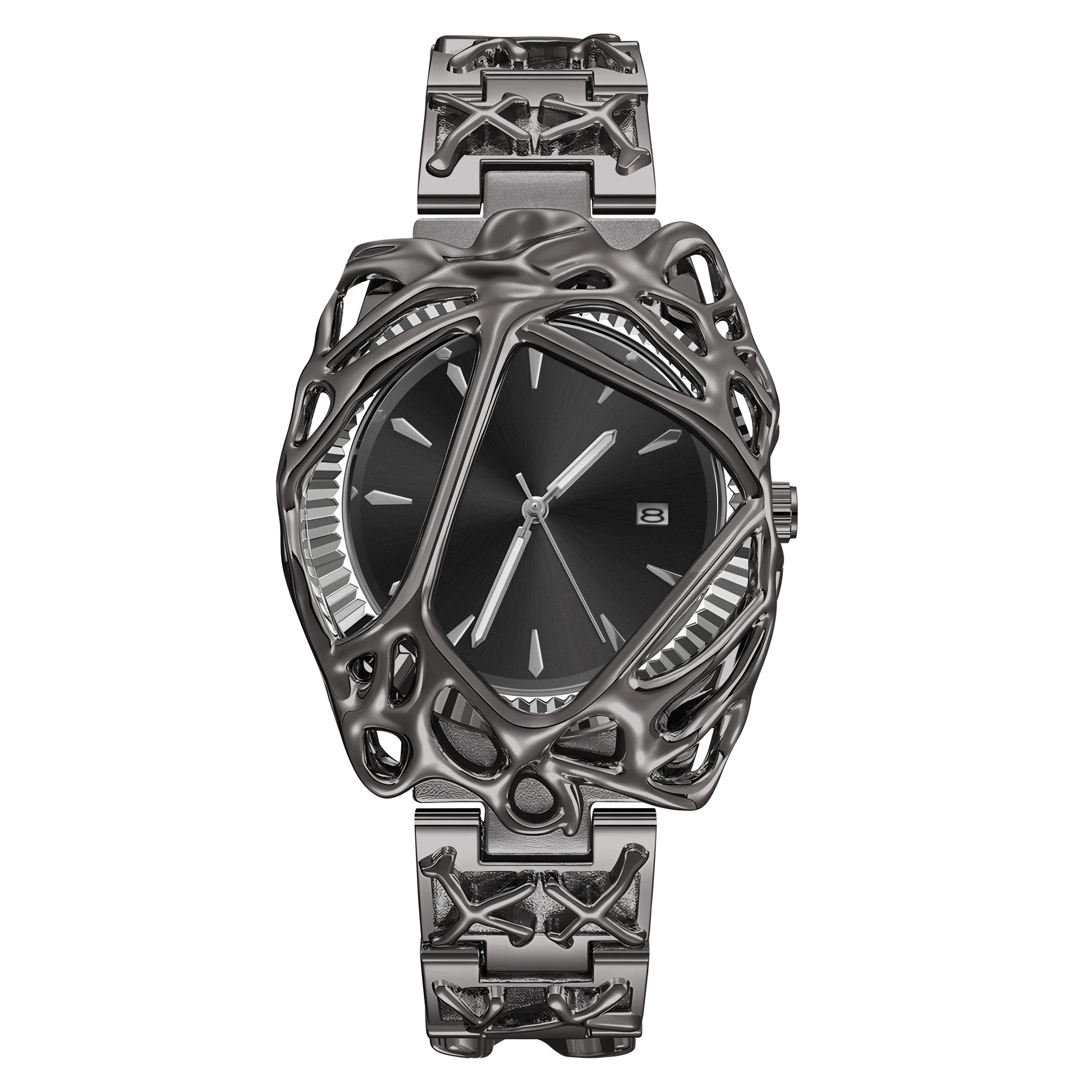 Discover the Stylish Alabaster Vine Watch: A Retro Y2K Limited Edition Timepiece for the Modern Man