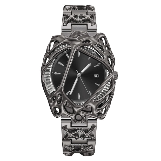 Discover the Stylish Alabaster Vine Watch: A Retro Y2K Limited Edition Timepiece for the Modern Man