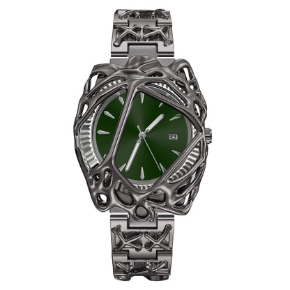 Discover the Stylish Alabaster Vine Watch: A Retro Y2K Limited Edition Timepiece for the Modern Man