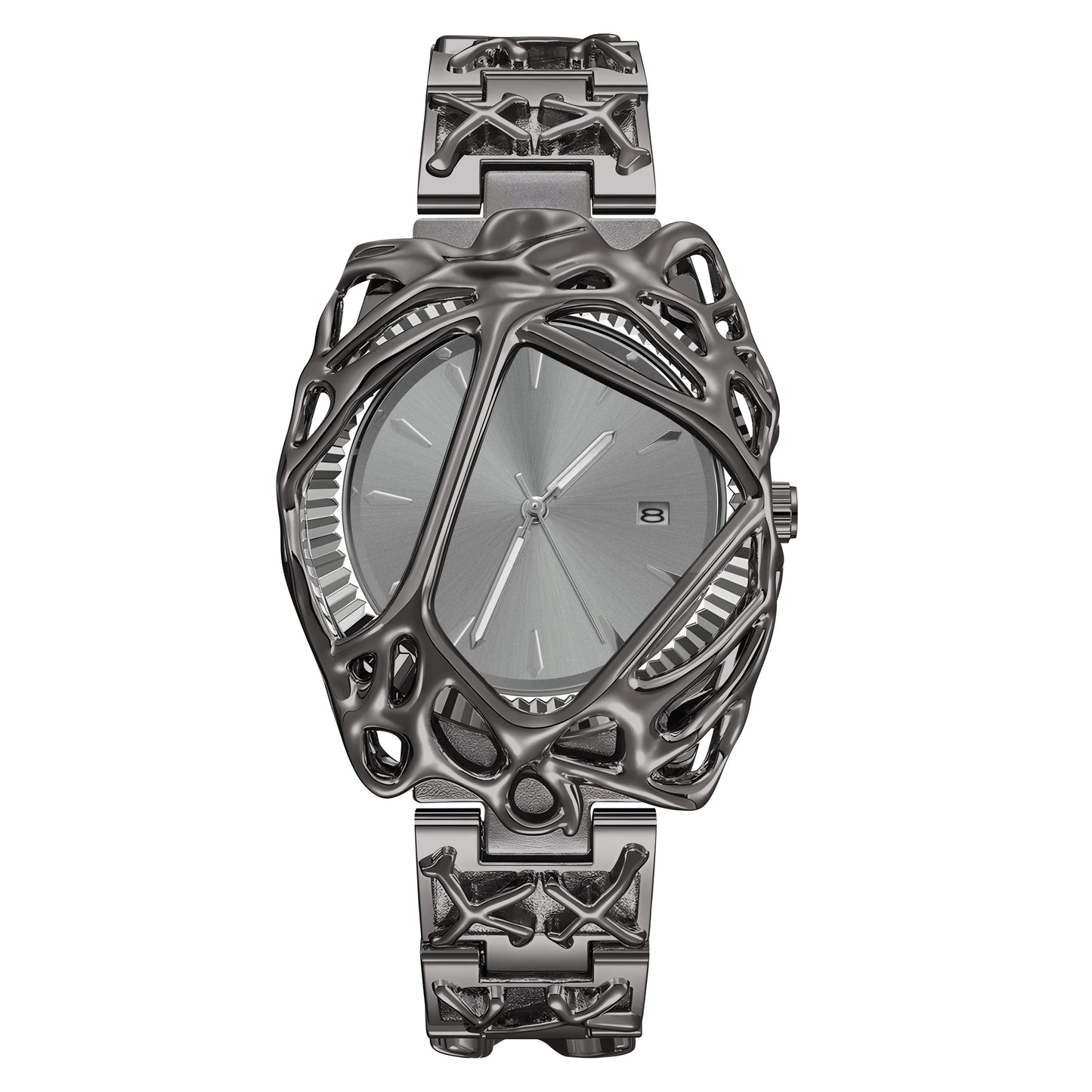 Discover the Stylish Alabaster Vine Watch: A Retro Y2K Limited Edition Timepiece for the Modern Man