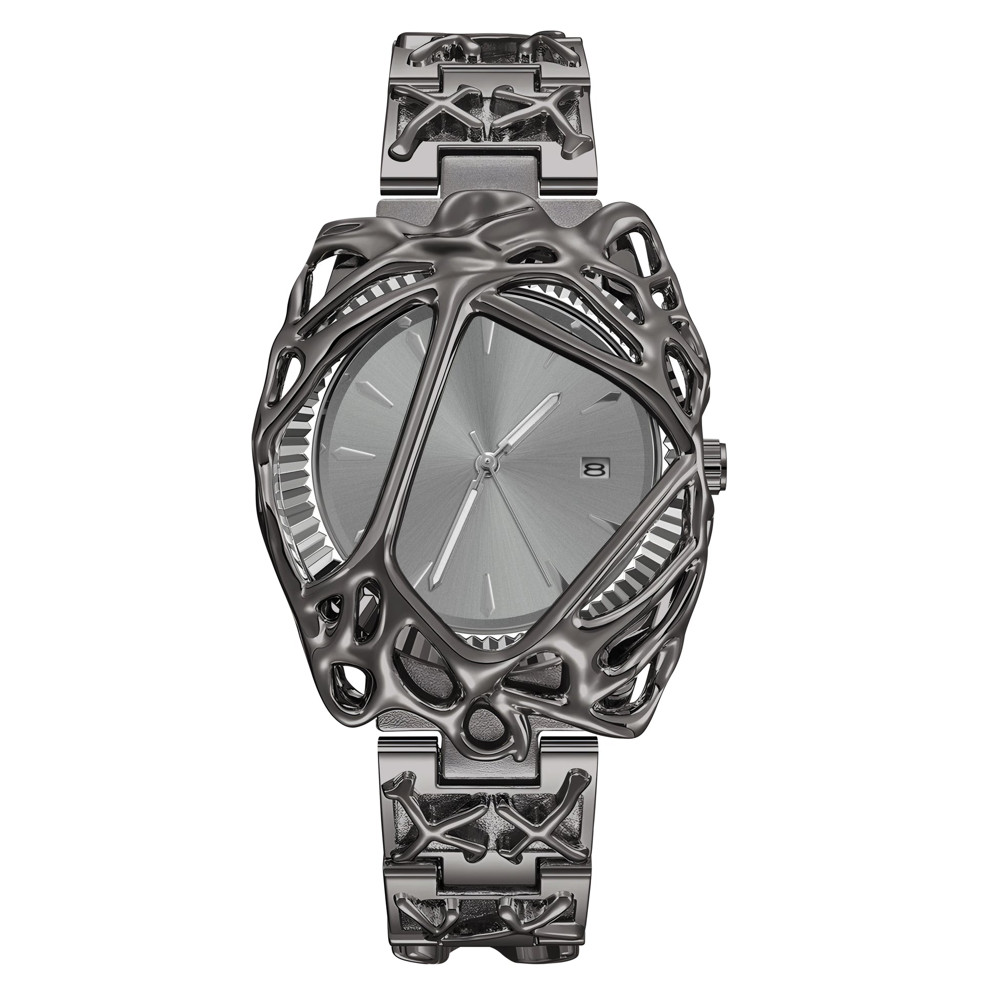 Discover the Stylish Alabaster Vine Watch: A Retro Y2K Limited Edition Timepiece for the Modern Man