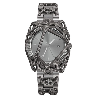 Discover the Stylish Alabaster Vine Watch: A Retro Y2K Limited Edition Timepiece for the Modern Man