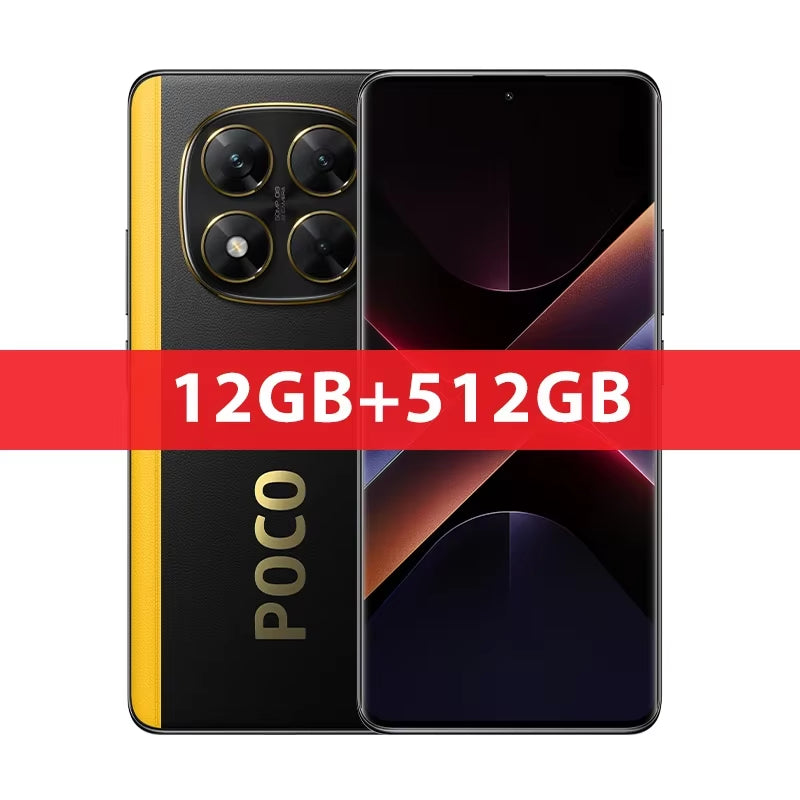 Experience the Power of POCO X7: Global Version Smartphone with Stunning 6.67' AMOLED Curved Display, 50MP Camera, and 45W Turbo Charging!
