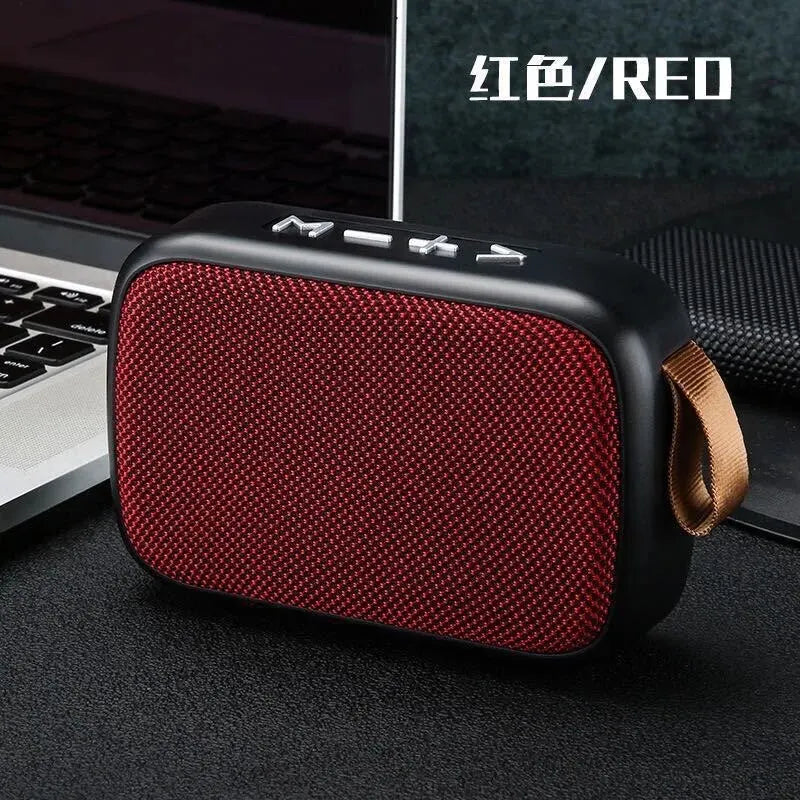 Portable Wireless Mini Subwoofer Speaker - Perfect for Outdoor Adventures and Home Use